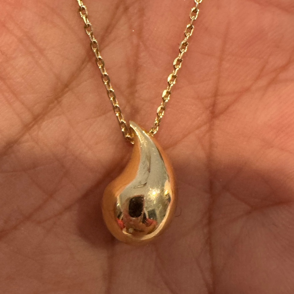 18K Real Gold Necklace